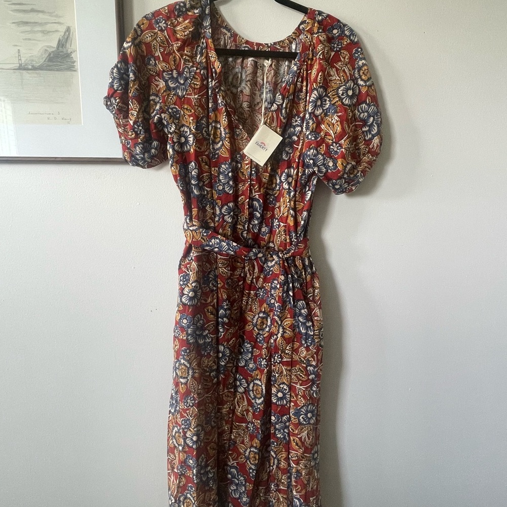 Floral Puff Sleeve Dress